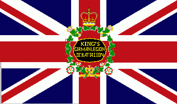 [King's German Legion flag]
